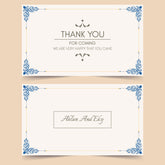 Plantable Intricate Ink Thank You Cards